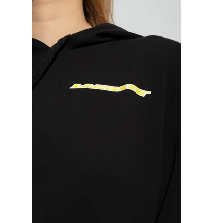 Худи женское Lacoste Logo Black SF5502-00-031
