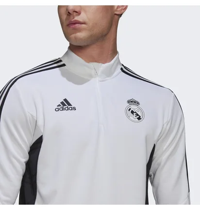 Олимпийка мужская Adidas Real Madrid Condivo 22 Training Top White Ha2582
