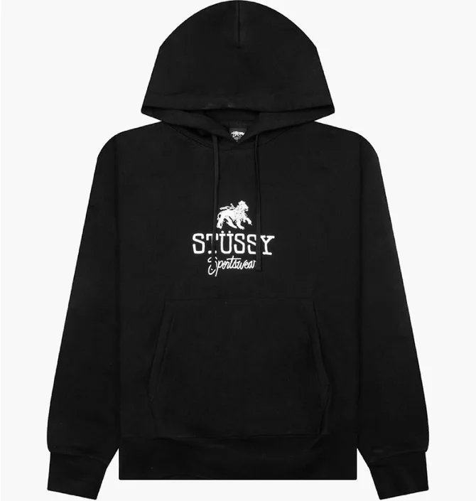 Худи унисекс Stussy Sportswear Black 1925034-0001