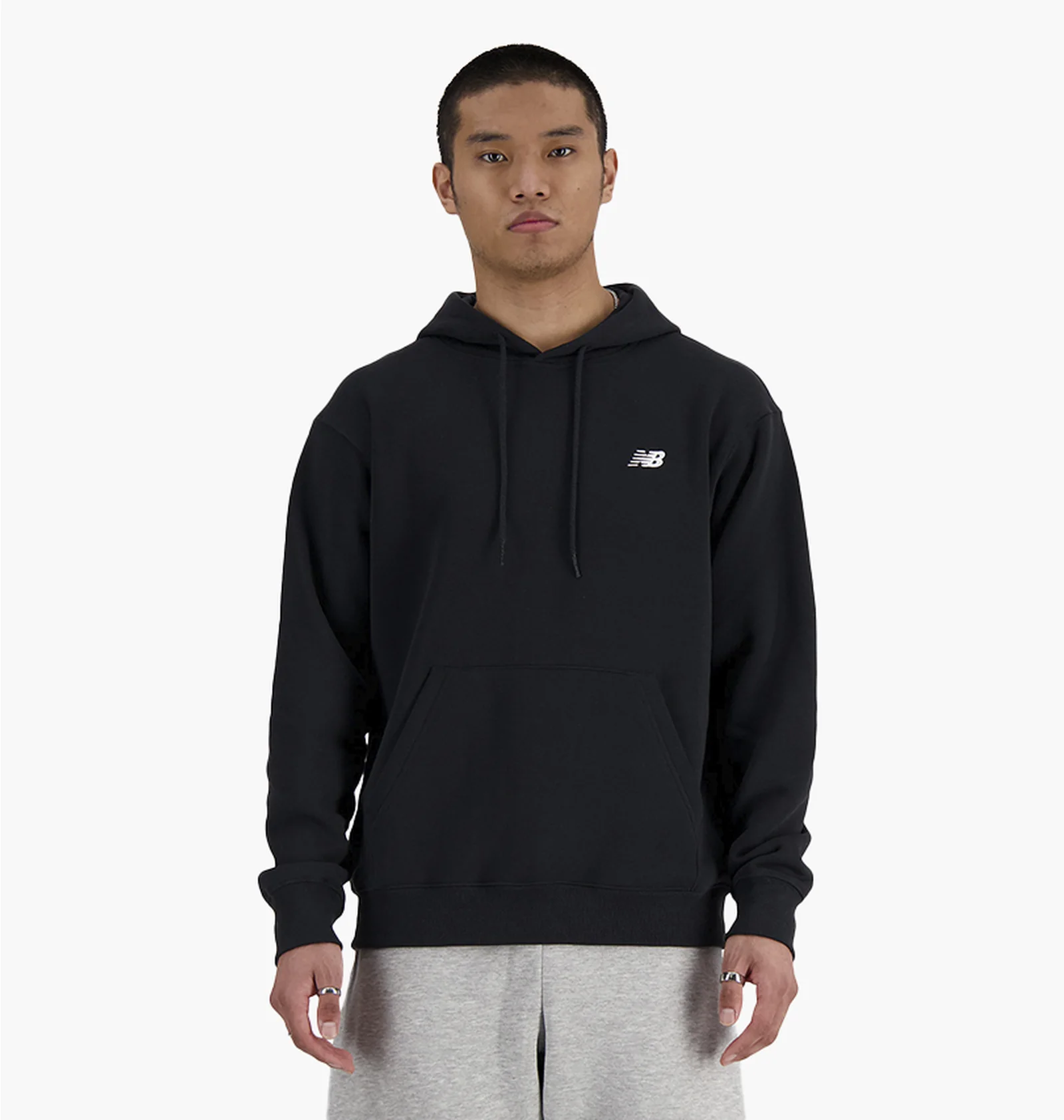 ᐉ Худі чоловіче New Balance Sport Essentials Fleece Hoodie Black