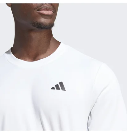 Футболка чоловіча Adidas Club 3-Stripes Tennis Tee White Hs3261