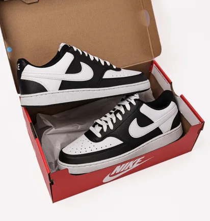 Кроссовки мужские Nike Court Vision Lo White/Black HM9862-001