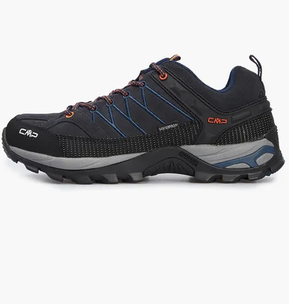Кроссовки мужские Cmp Rigel Low Trekking Shoes Wp Black 3Q13247-27Nm