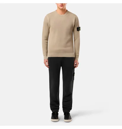 Штаны мужские STONE ISLAND Organic Black 811561141-V0162