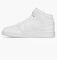 Кроссовки детские Nike Air Jordan 1 Mid (Gs) Sneakers White 554725-136