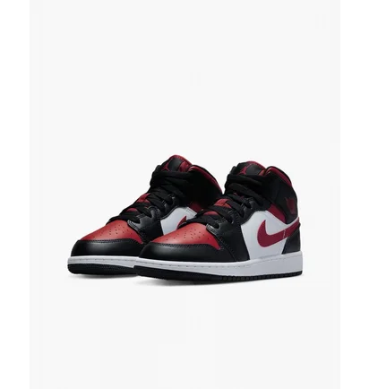 Кроссовки детские Nike Jordan 1 Mid Black 554725-079