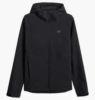 Куртка чоловіча 4F Windproof Membrane 5000 Softshell Black 4FWSS26TSOFM549-20S