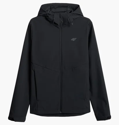 Куртка чоловіча 4F Windproof Membrane 5000 Softshell Black 4FWSS26TSOFM549-20S