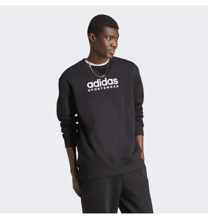Свитшот мужской Adidas All Szn Fleece Graphic Sweatshirt Black IC9824