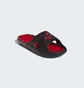 Тапочки унисекс Adidas Adicane Slides Black/Red JH6548