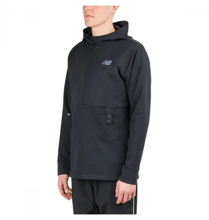 Худи унисекс New Balance Q Speed Fuel Hoodie Black MT11276BK