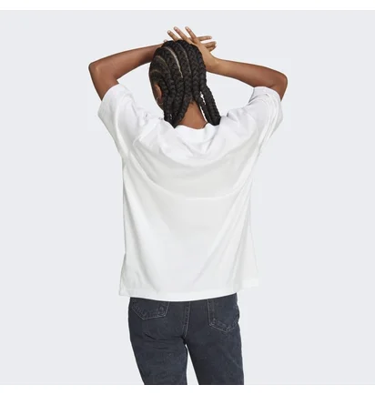 Футболка жіноча Adidas Future Icons Badge Of Sport Boyfriend Tee White HR6098