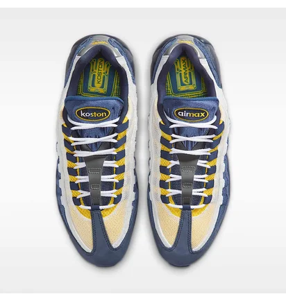 Кроссовки мужские Nike Sb Air Max 95 X Eric Koston Obsidian And Speed Yellow MenS Shoes Blue HQ8492-400