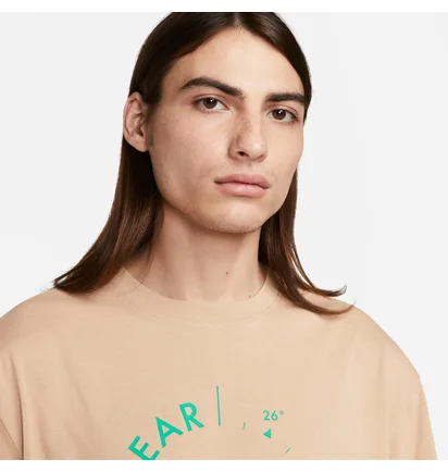 Футболка мужская Nike M Nsw Spu Ss Tee Beige FJ5255-200