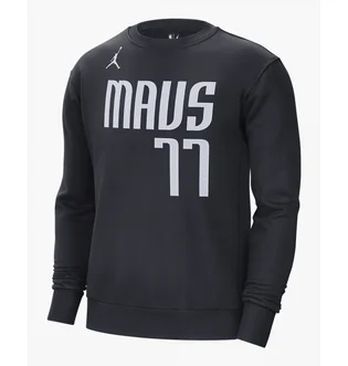 Лонгслив мужской Nike Nba Dallas Mavericks Courtside Statement Edition Black DN9820-426