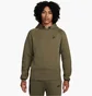 Худі чоловіче Nike Sportswear Tech Fleece Pullover Hoodie Olive FB8016-222