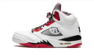 Кроссовки мужские Air Jordan 5 Retro Q54 White DJ7903-106