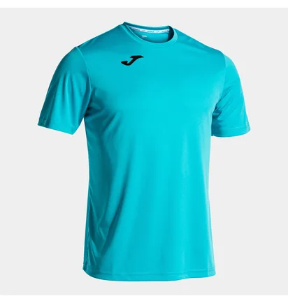 Футболка мужская Joma Combi Short Sleeve T-Shirt Light Blue 100052.010