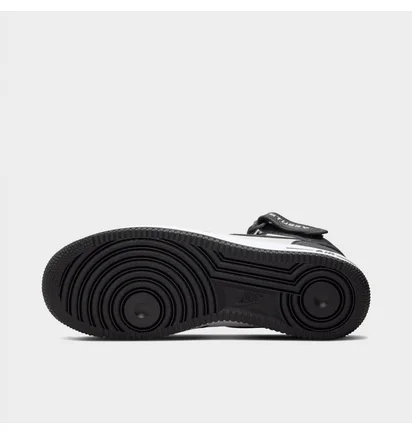 Кроссовки мужские Nike X Stüssy Air Force 1 07 Mid Casual Shoes Black/Grey DJ7840-002