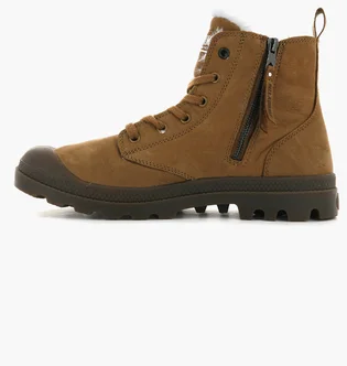 Ботинки мужские Palladium Pampa Hi Zip Wl Brown 05982-257