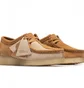Туфли женские Clarks Wallabee Beige 26176524