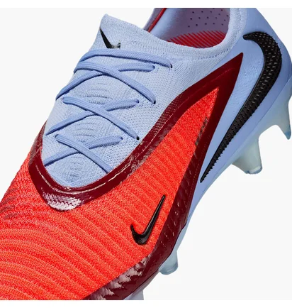 Бутси унісекс Nike Phantom 6 Low Elite Fg Red/Light Blue HJ2146-400
