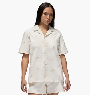 Рубашка женская Air Jordan Aop Wvn Top Beige FN5769-133