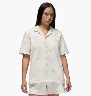 Рубашка женская Air Jordan Aop Wvn Top Beige FN5769-133