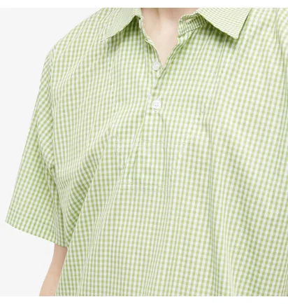 Сорочка чоловіча Pop Trading Company Italo Green POPSS23_03-007