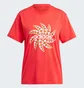 Футболка женская Adidas X Farm Rio Graphic Tee Orange IQ4486