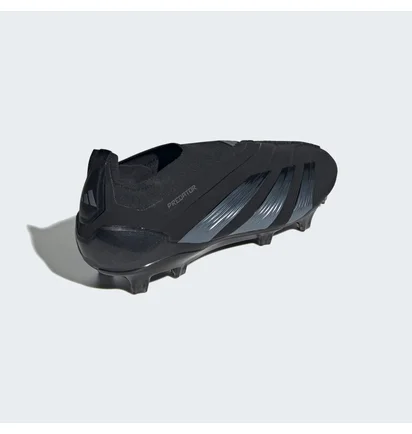 Бутси унісекс Adidas Predator 24 Elite Laceless Firm Ground Cleats Black IE1807