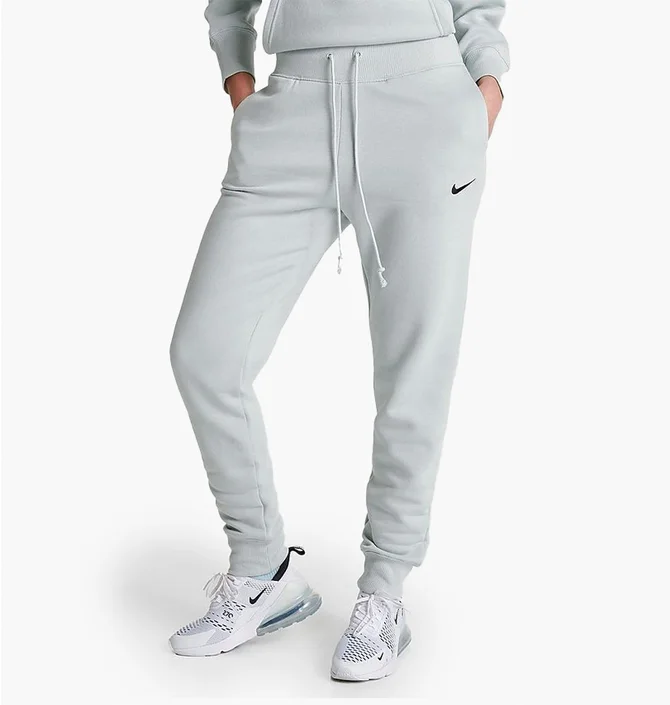 Штаны женские Nike Sportswear Phoenix Fleece High-Waisted Jogger Sweatpants Grey Fd0893-034