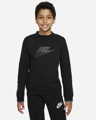 Толстовка детская Nike B Nsw Amplify Crew Black Dq8819-010