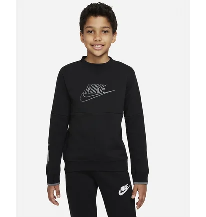 Толстовка дитяча Nike B Nsw Amplify Crew Black Dq8819-010