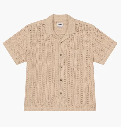 Сорочка чоловіча Obey Harison Brown 181210444-NAT