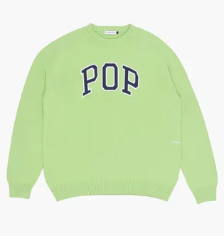 Кофта мужская Pop Trading Company Arch Green POPSS23_06-003