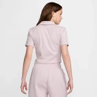 Футболка жіноча Nike W Nsw Essntl Ss Polo Top Pink DV7884-019