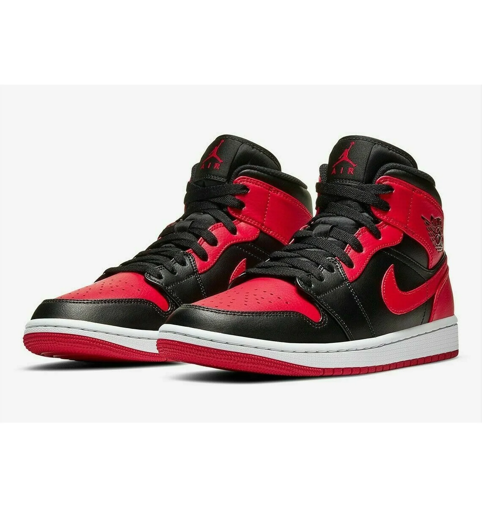 ᐉ Кроссовки детские Air Jordan Air 1 Mid Red/Black 554725-074