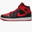 Кросівки чоловічі Air Jordan 1 Mid Black Dq8426-060