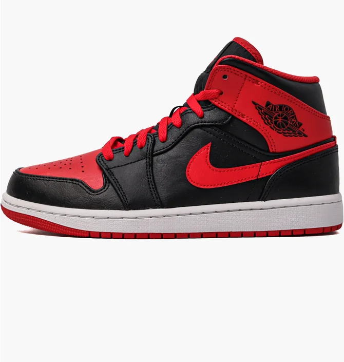 Кросівки чоловічі Air Jordan 1 Mid Black Dq8426-060