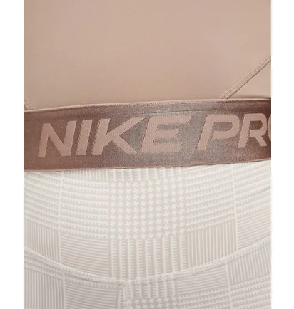 Топ женский Nike Pro Dri-Fit Crop Top Brown FQ7934-283
