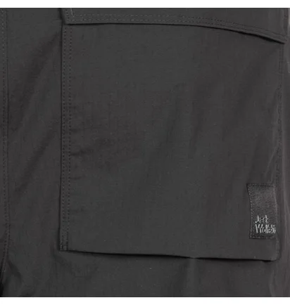 Шорти чоловічі Jack Wolfskin Wanderthirst Black 1508321-6502