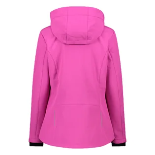 Куртка жіноча CMP Jacket Zip Hood Softshell Pink 39A5006-B818