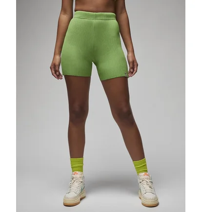 Шорты женские Air Jordan X Union X Bephies Beauty Supply Bike Shorts Green FD4252-303