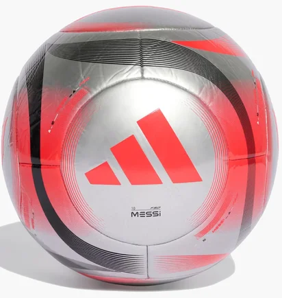Футбольный мяч Adidas Messi Club Metallic/Red JI8291