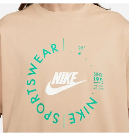 Футболка мужская Nike M Nsw Spu Ss Tee Beige FJ5255-200