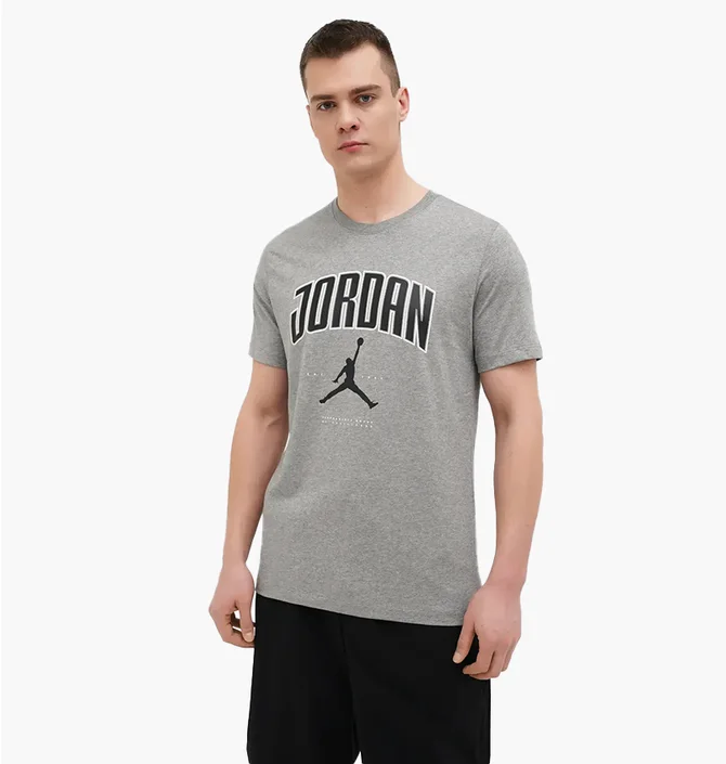 ᐉ Футболка мужская Air Jordan City 88 Ss Crew Grey HQ0009-091