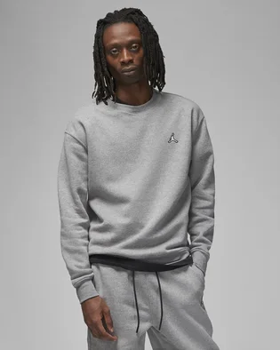 Свитшот мужской Air Jordan M J Ess Flc Crew Grey Dq7520-091