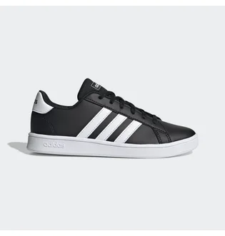 Кроссовки детские Adidas Grand Court Shoes Black/White Ef0102