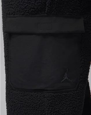 Штаны мужские Air Jordan Flight High-Pile Fleece Black FV7450-010